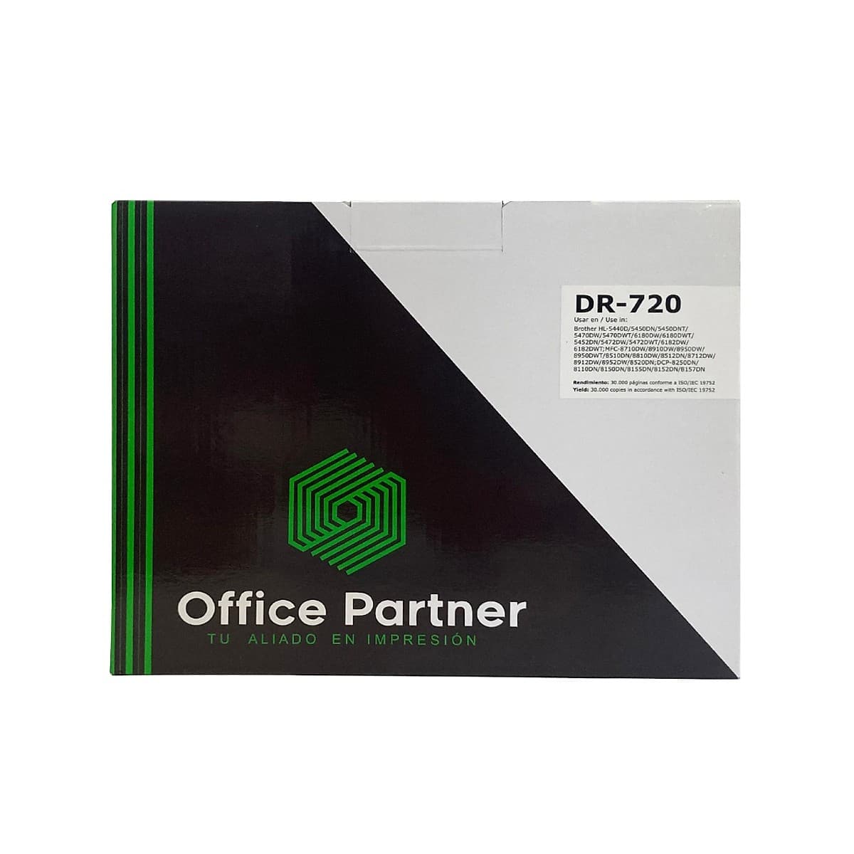 Cilindro Office Partner Dr-720 Compatible Con Impresoras Brother - 30.000 Páginas