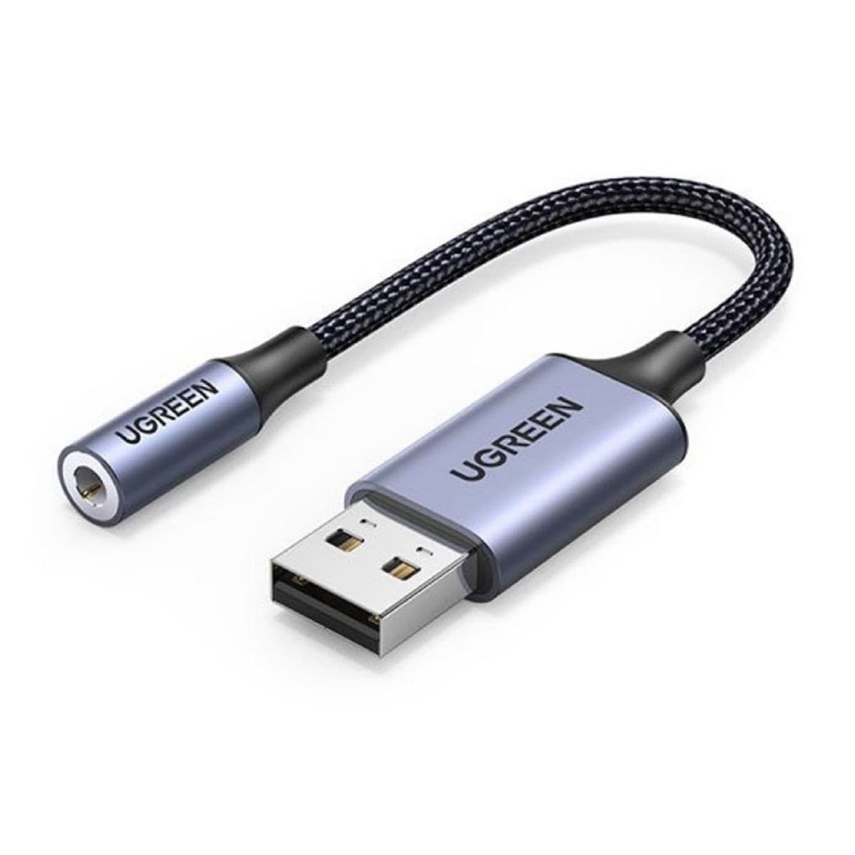 Adaptador Ugreen Usb A Aud 3.5mm Gy
