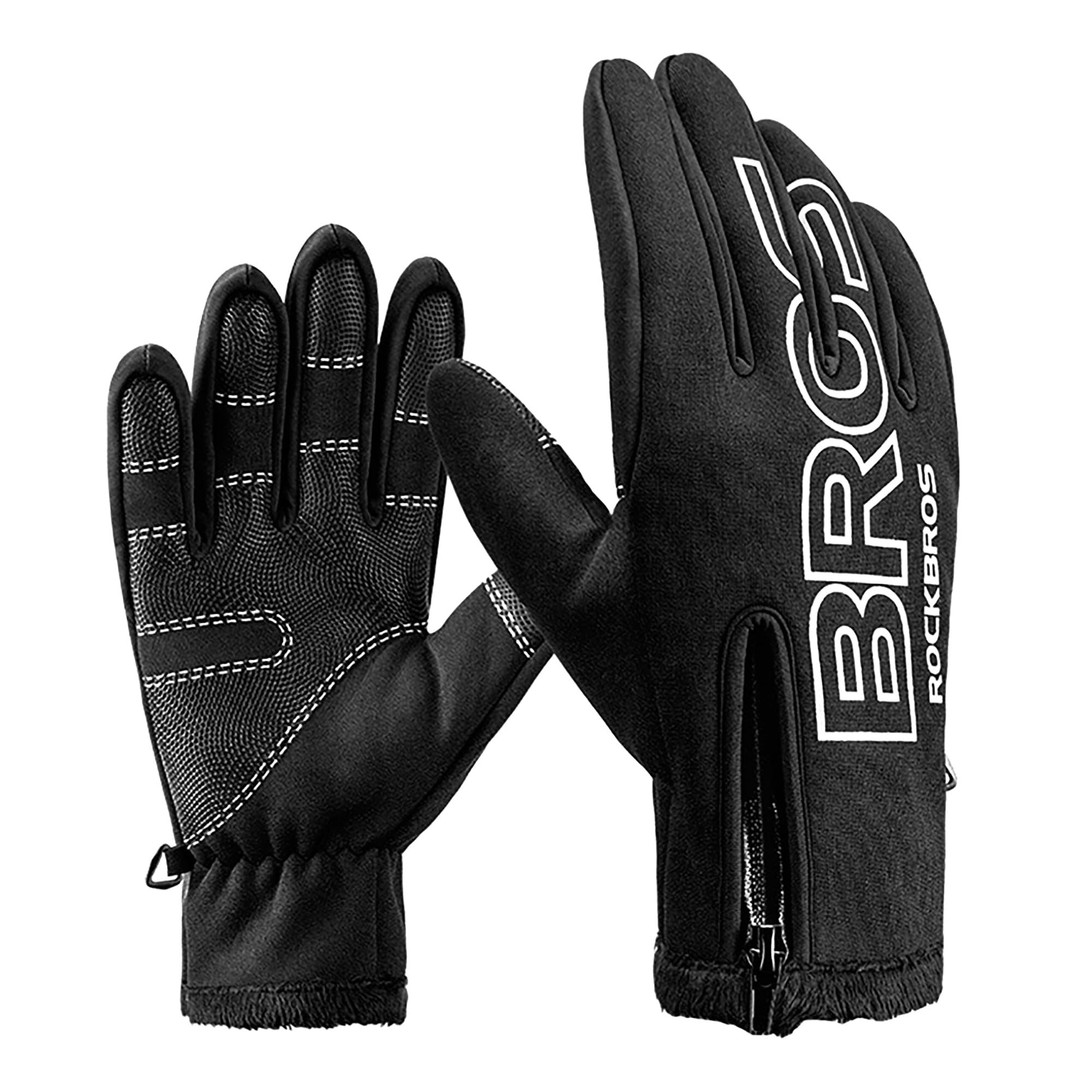 Guantes De Invierno Rockbros Antideslizantes L