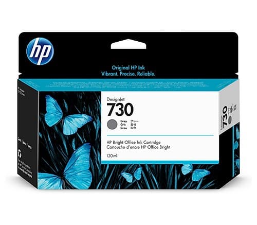Hp P2v66a (730) Gris 130ml T1600/1700/2600 Uk Cp
