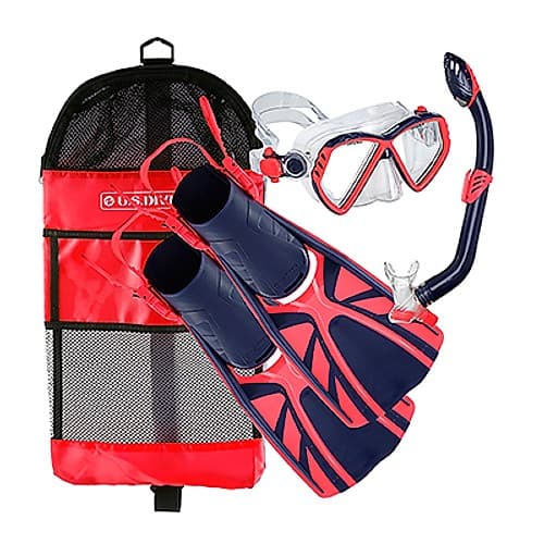 Kit De Agua Us Divers Para Niños Talle Md