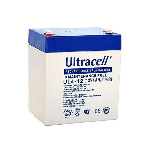 12v 4ah Cuadrada Ultracell