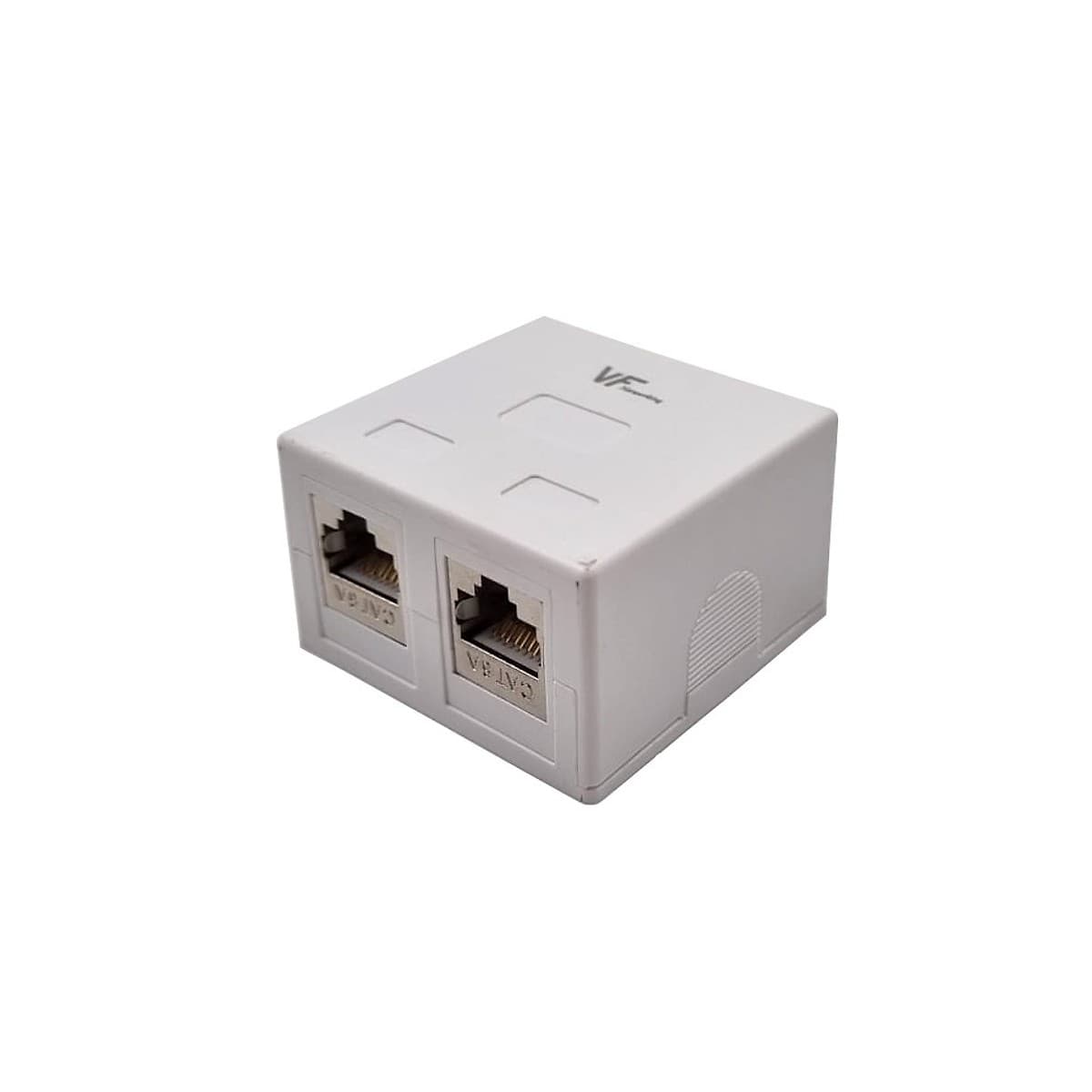 Caja Doble Con 2 Jack Cat6a
