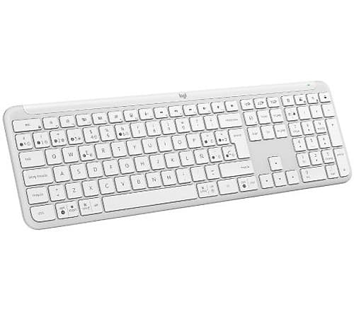 Logitech 920-012593 Teclado K950 Signature Slim Off White Inal+Bt