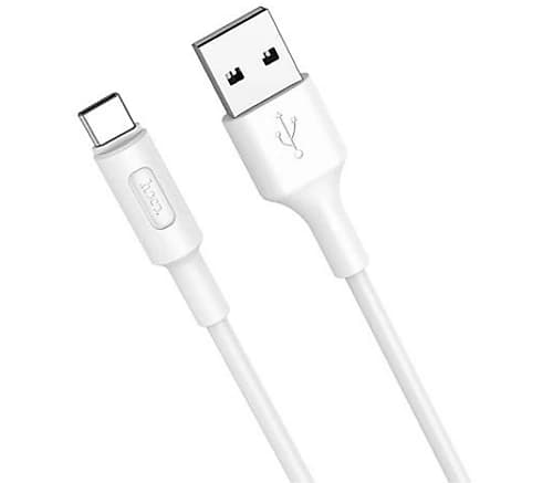 Hoco X25 Cable Soarer Usb-A A Usb-C White 1m