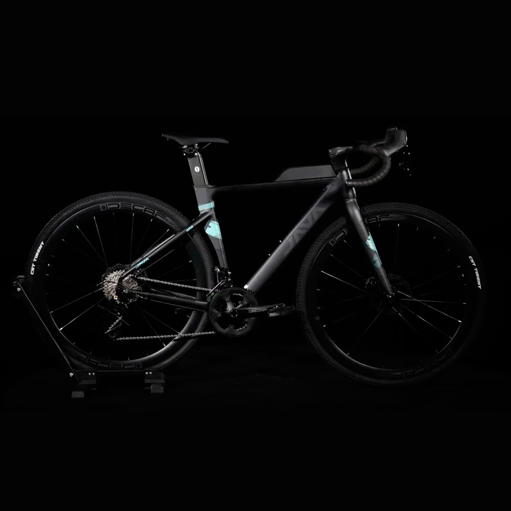 Bicicleta De Ruta Cambios Electrónicos Java Gravel Idra 24v Talle 470mm