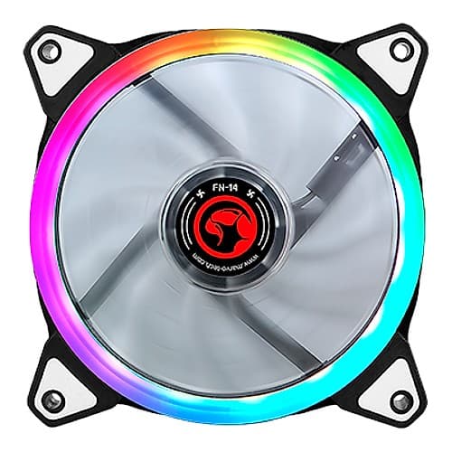 Ventilador Gaming Marvo Fn-14 Rgb 110rpm