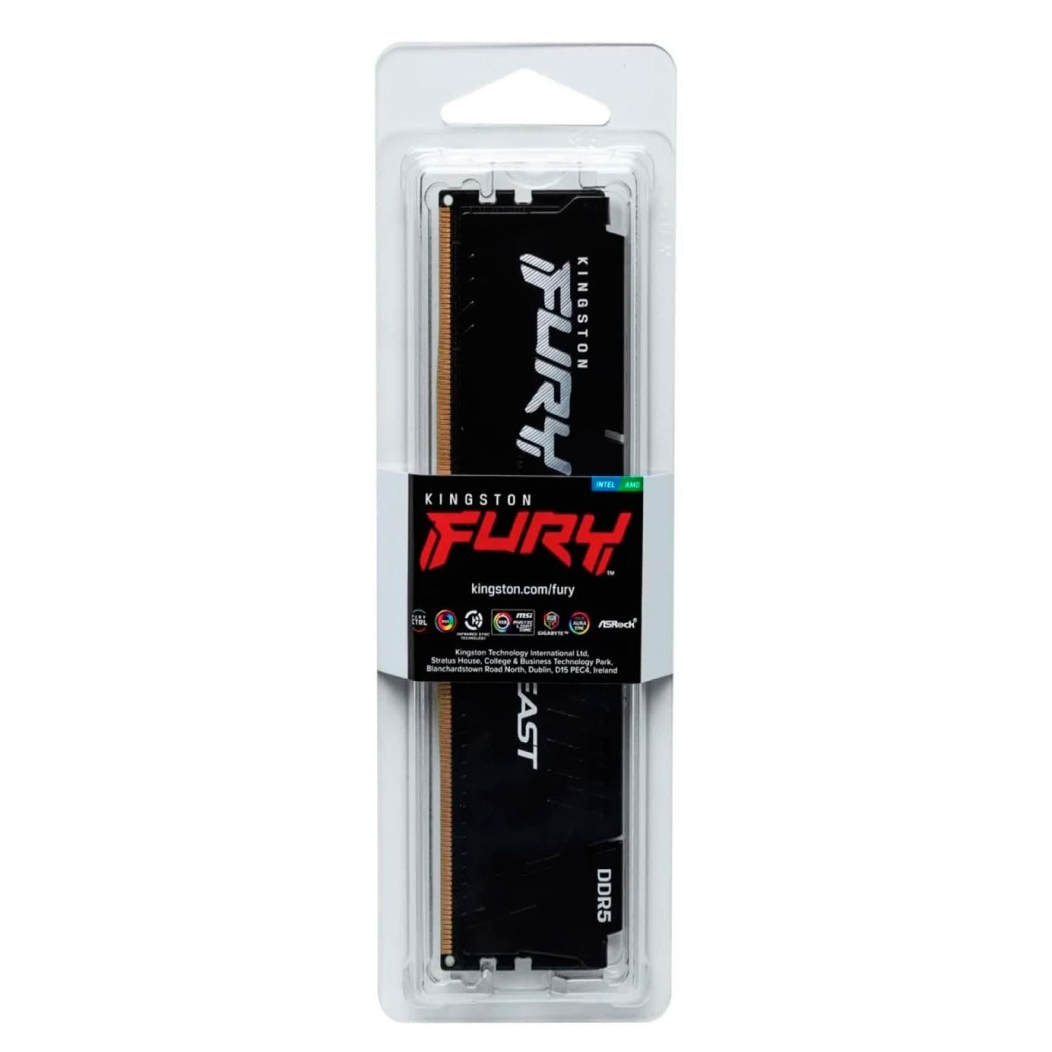 Memoria Kingston Fury 6000mhz 8gb Negra Exp