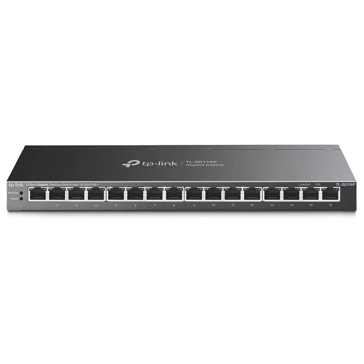 Switch Tp-Link Sg116p 16pt Gbit Poe+