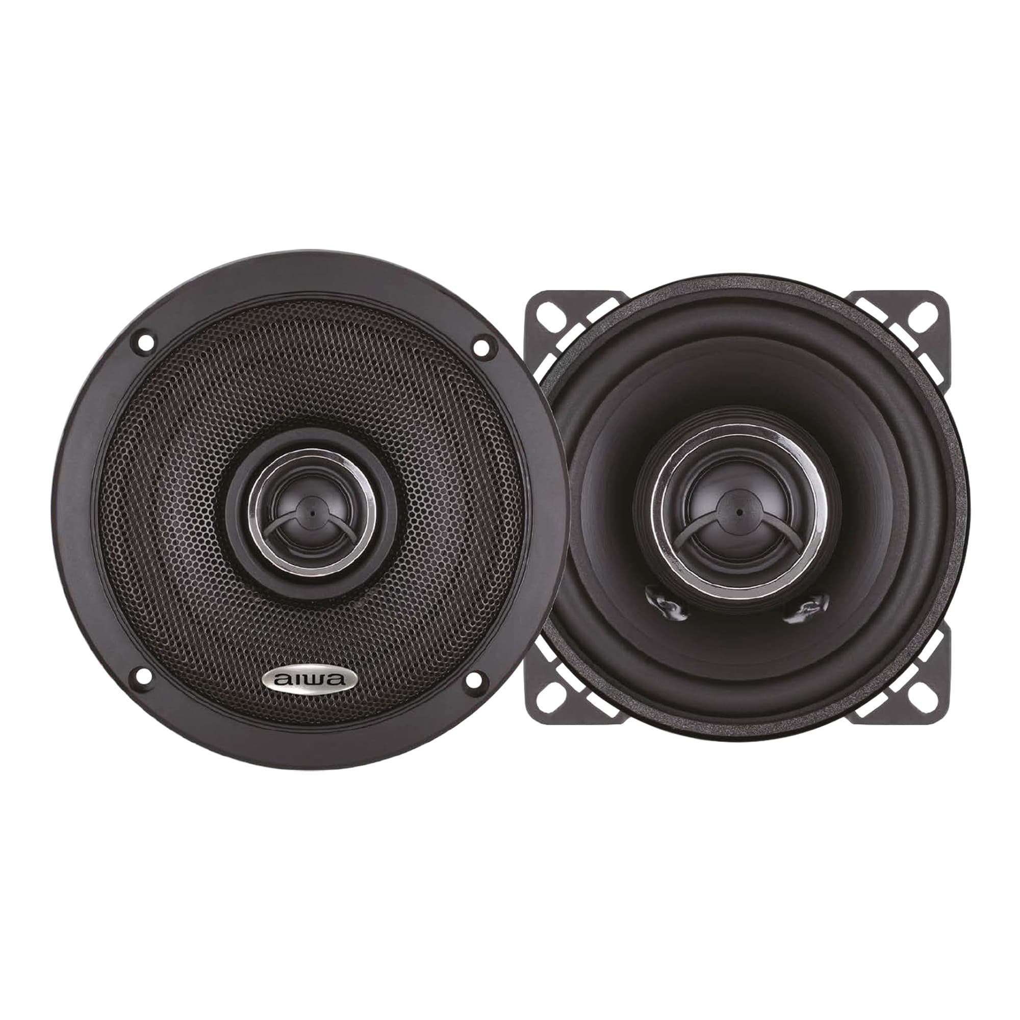 Parlante De 2 Vías 4'' Para Auto Aiwa Aws1065p 80w