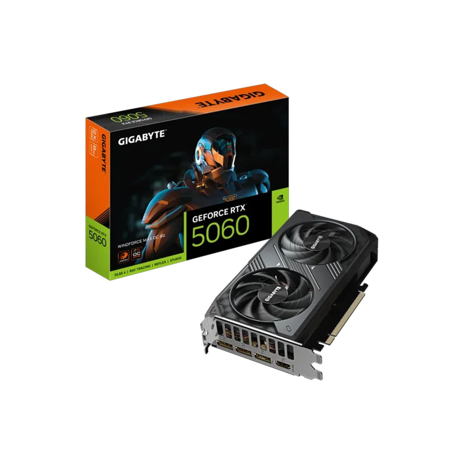 Tarjeta Gráfica Gigabyte Rtx 5060 Windforce 2 Oc V2 8gb