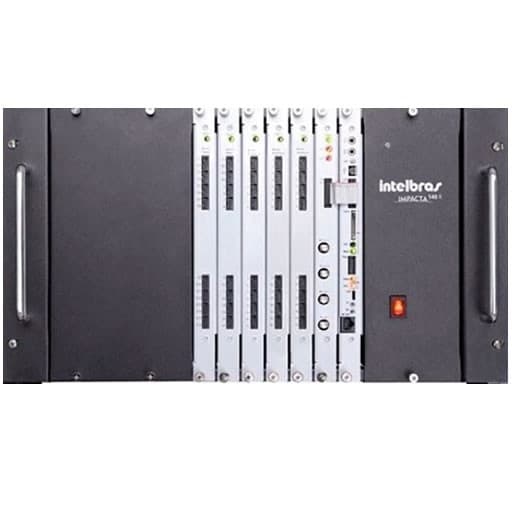 Telefonia Central Impacta 140 Rack Intelbras