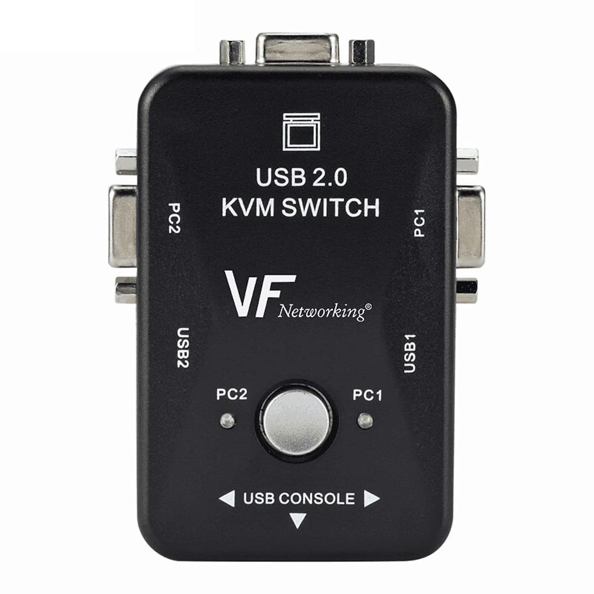 Vf-Kvmsw011 - Vf-Kvm 2 Puertos Vga 1920x1440 Usb2.0 - No Incluye Cables