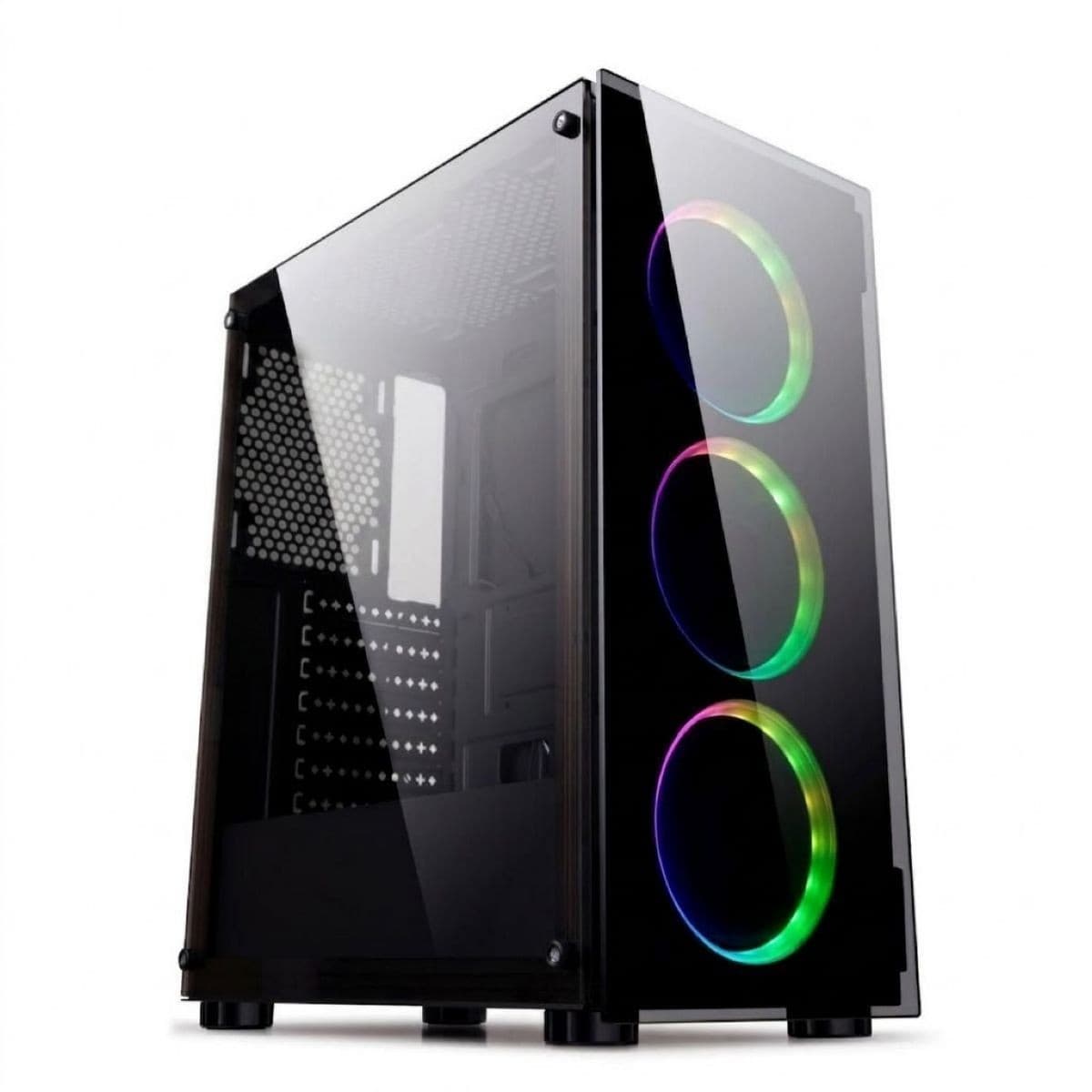 Gabinete Gaming Perseo Hero 3 Fanes Argb