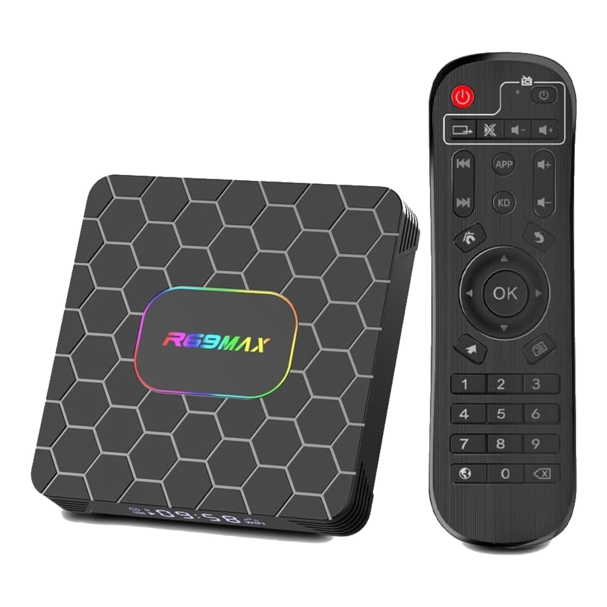 Tv Box R96 Max 8k Android 64gb Wifi Bluetooth Control Remoto