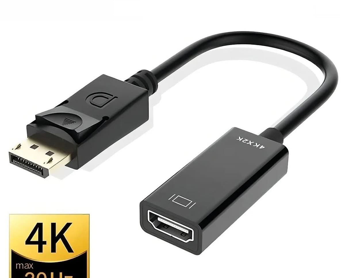 Adaptador Displayport M A Hdmi H 4k Anbyte