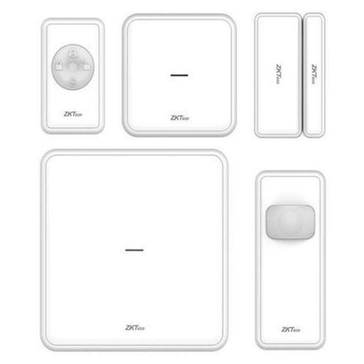 Kit Alarma Wifi Zkteco Con Sensores Inalámbricos
