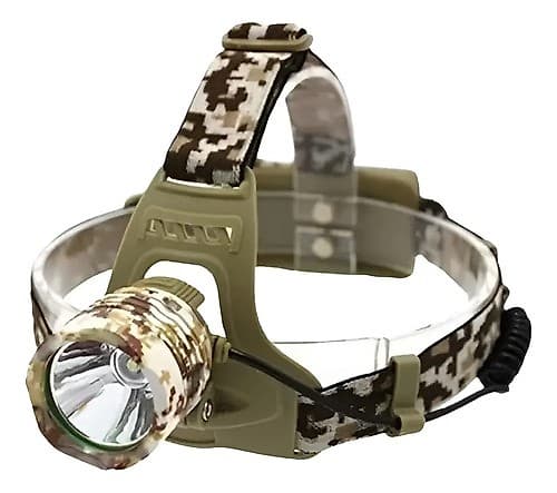 Linterna De Cabeza Recargable Desert Camouflage 800lm +8h Blanco