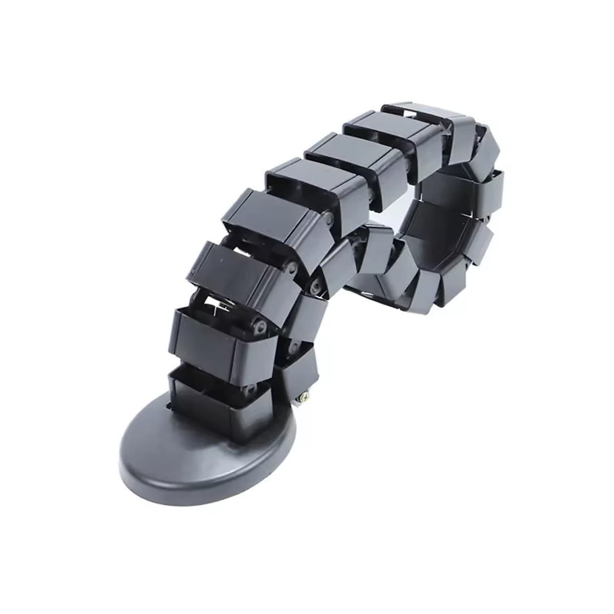 Vf-Organizador De Cables Tipo Vertebra 78 Cm - Negro