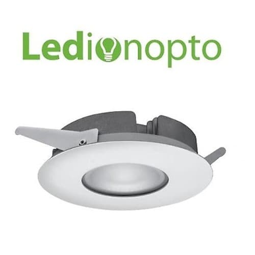 Lámpara Led Ledion Embutir 15w 3000k Aro Blanco 140°