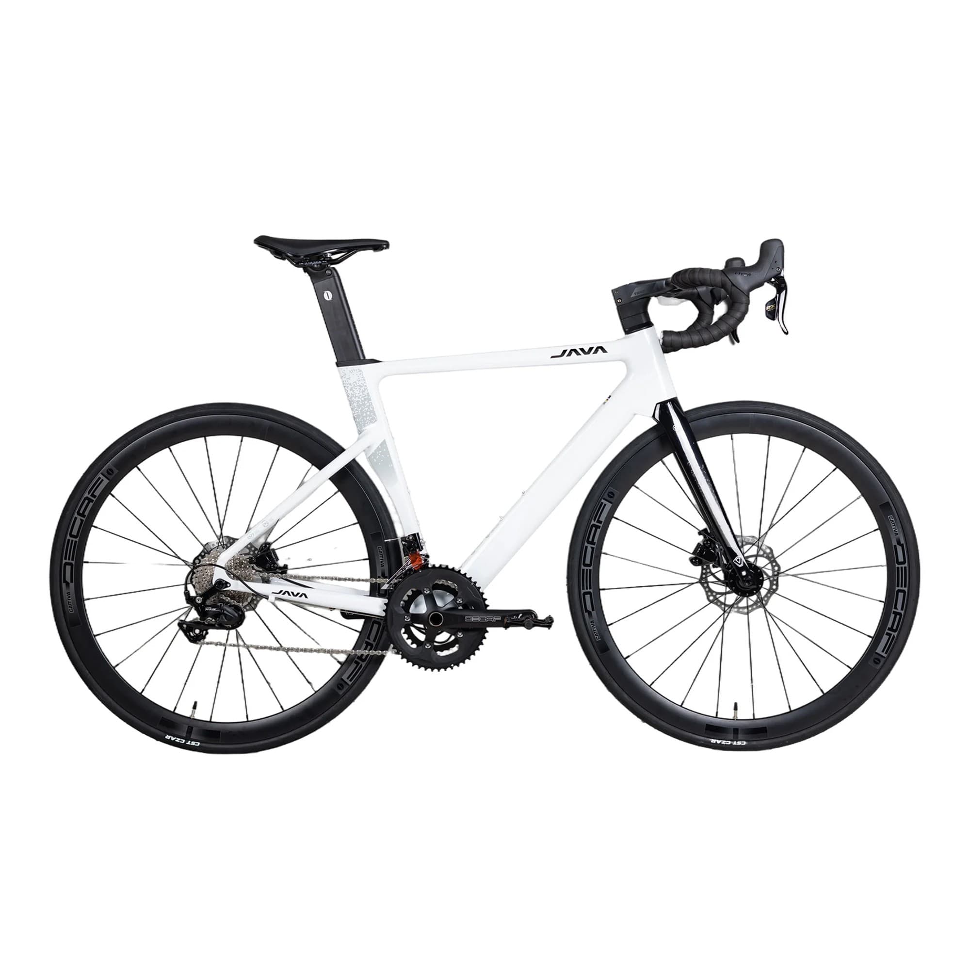 Bicicleta De Ruta Cambios Electrónicos Java Siluro 6 Top 24v Talle S