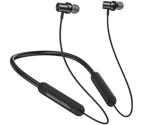 Hoco Es70 Earphones Neckband Armour C/Mic Bt Black