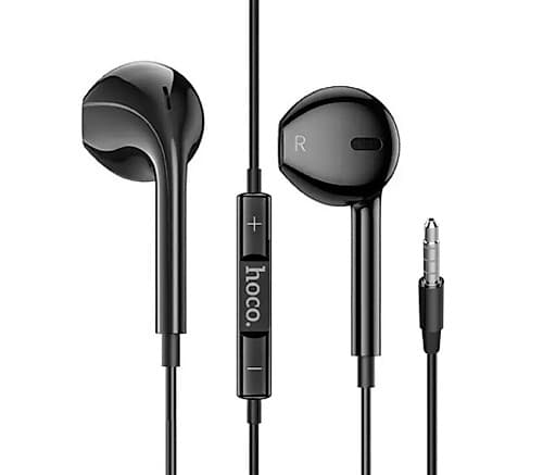 Hoco M101 Earphones C/Mic 3.5mm Black