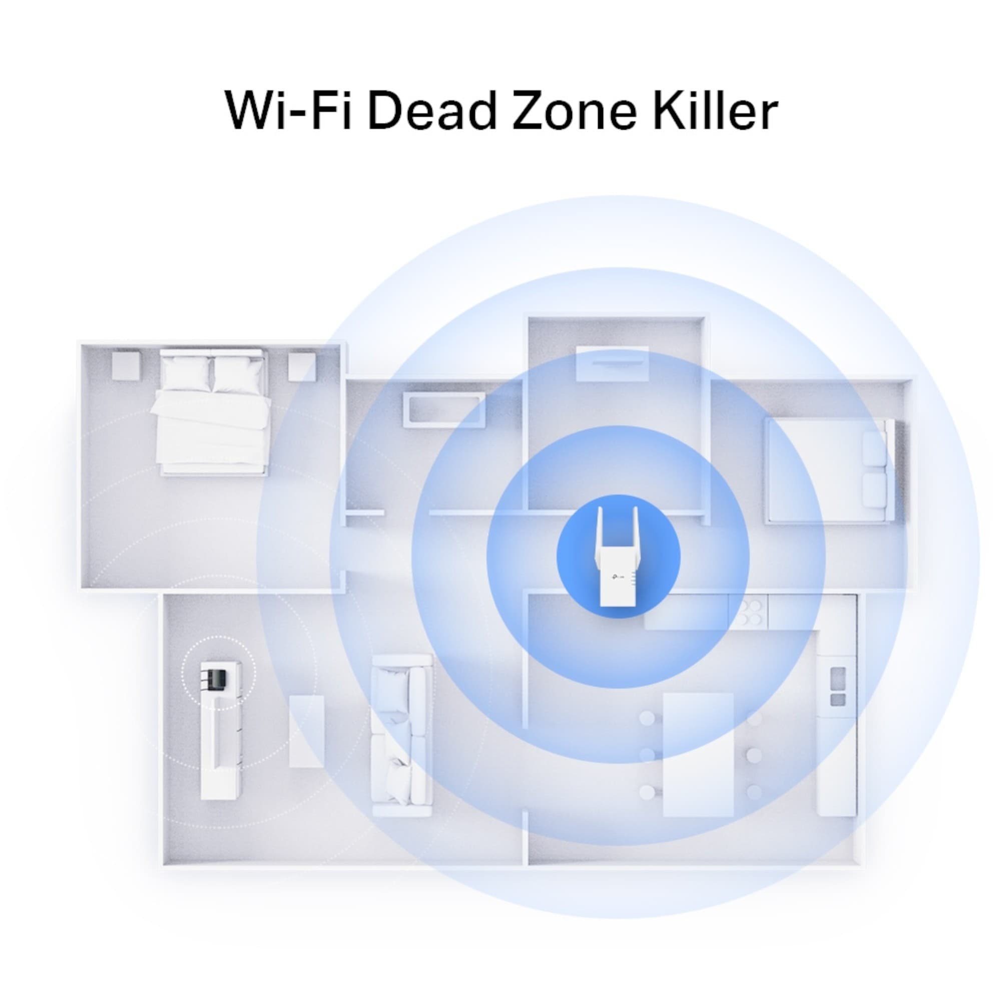 Redes Repetidor Wifi Re705x Ax3000 Mesh Tp-Link