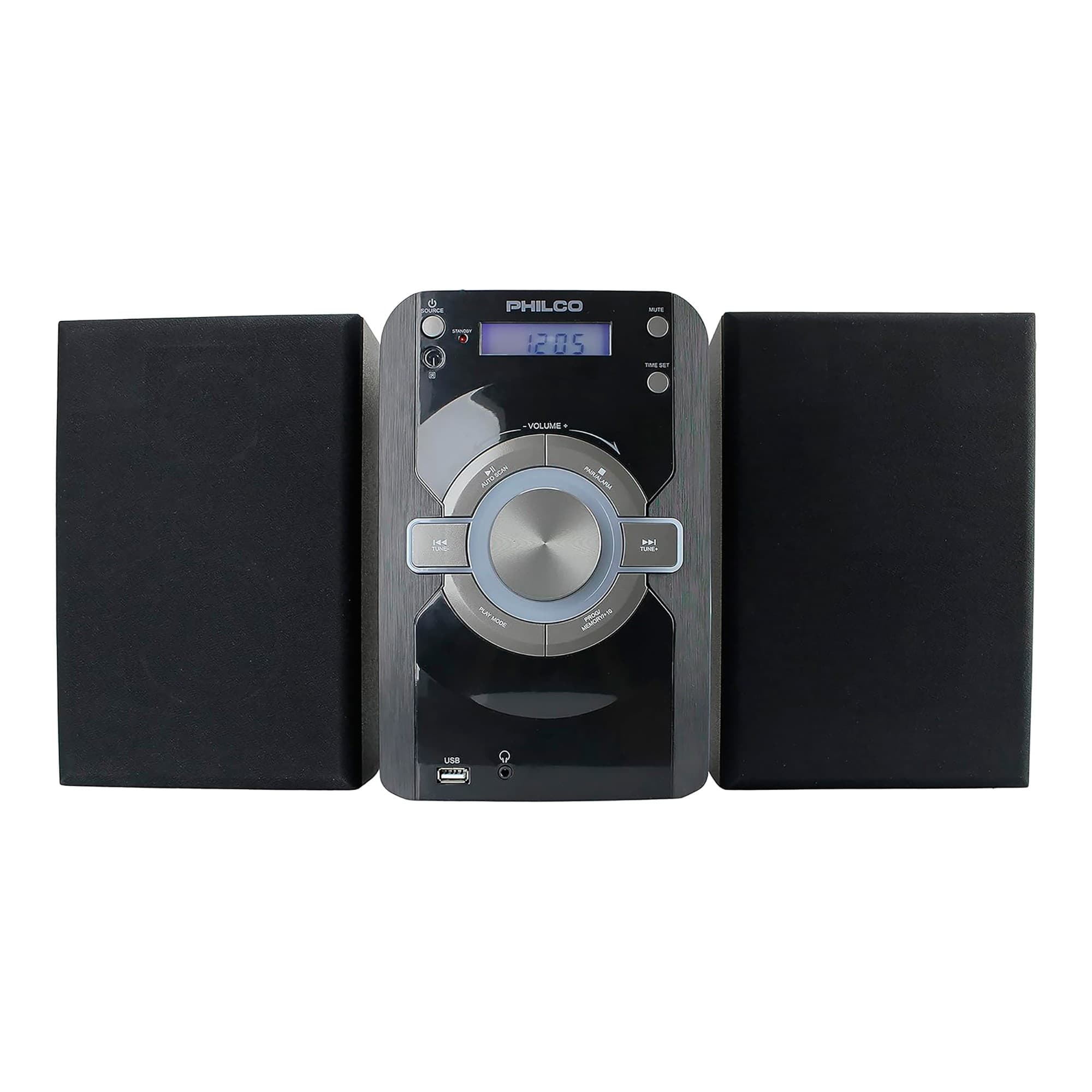 Micro Sistema Philco Pss2000-Bk 15w Estéreo Bt Fm Cd Mp3