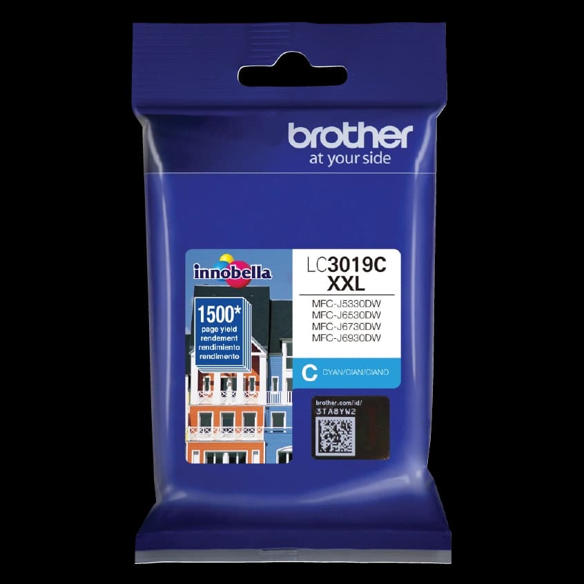 Cartucho De Tinta Brother Cyan Brother Lc3019c Para Inkjet