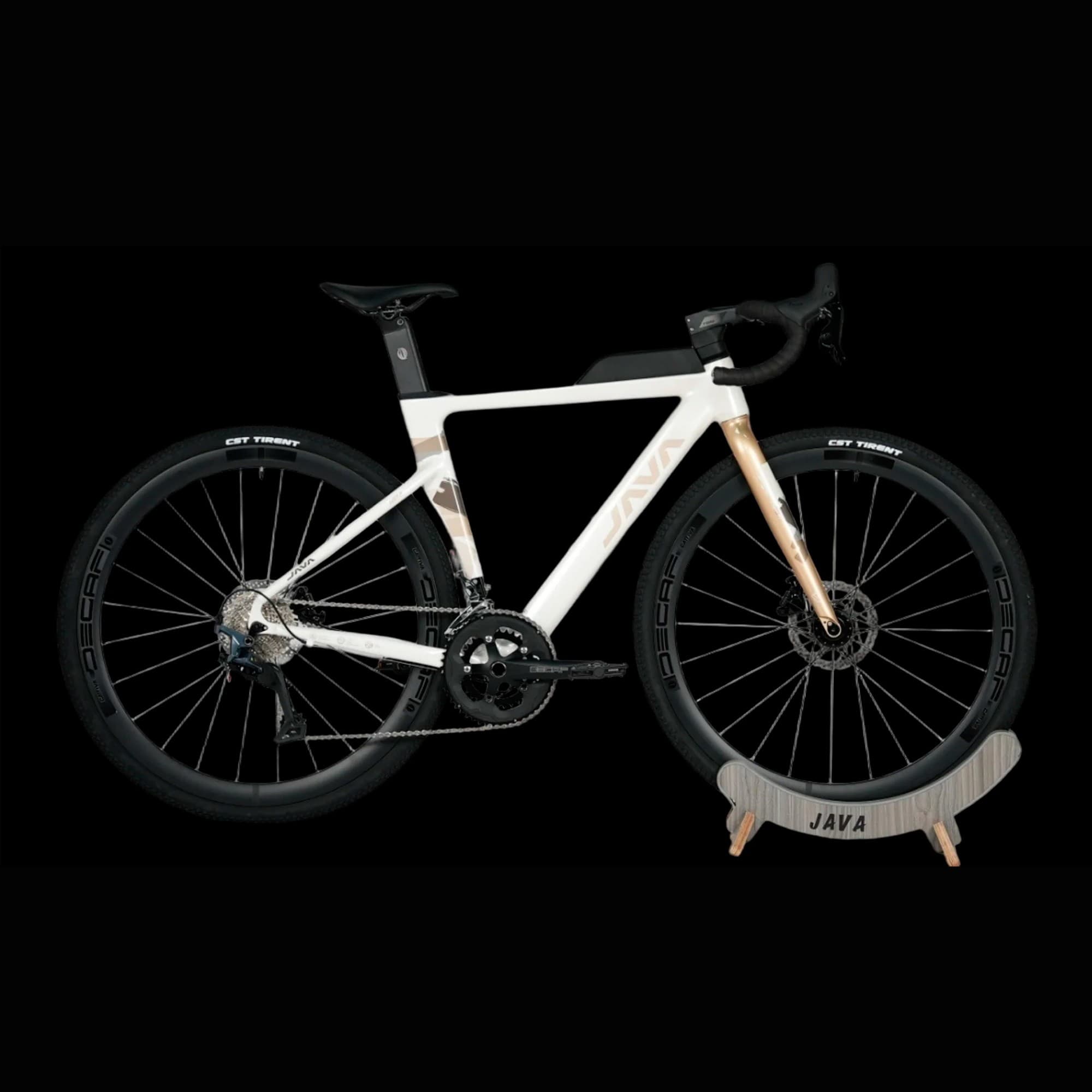 Bicicleta De Ruta Cambios Electrónicos Java Gravel Idra 24v Talle 540mm
