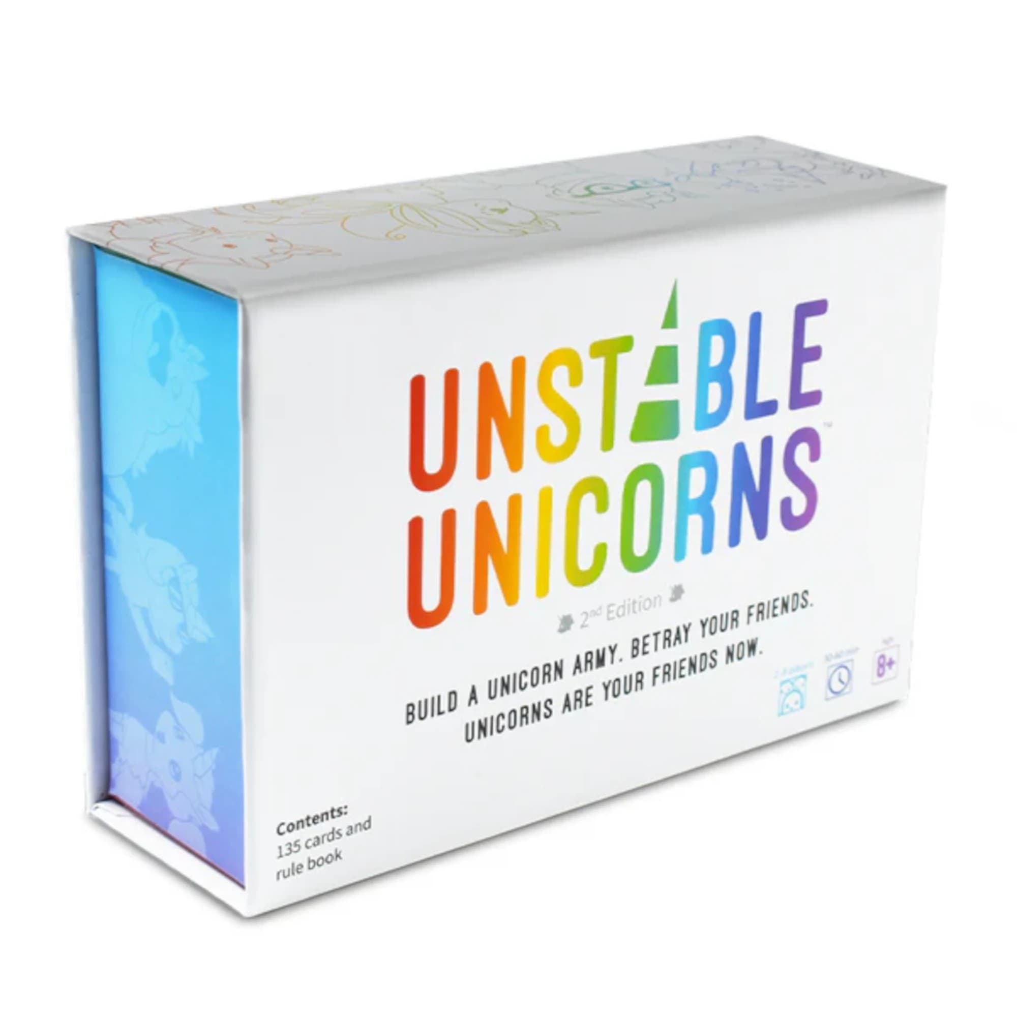 Juego De Mesa Unstable Games Unstable Unicorns Base +8