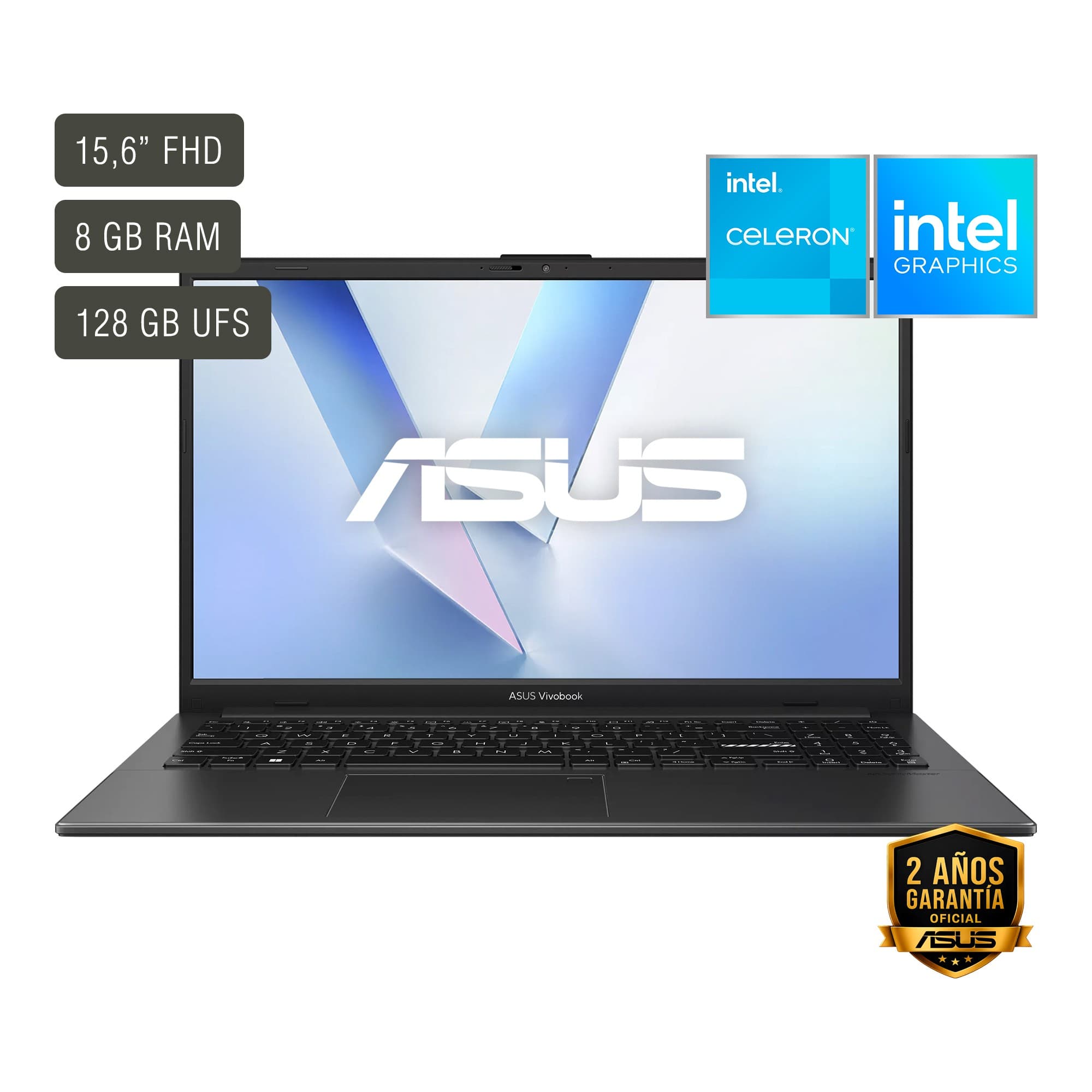 Notebook Asus Vivobook 15.6'' Celeron 8gb 128gb Win11