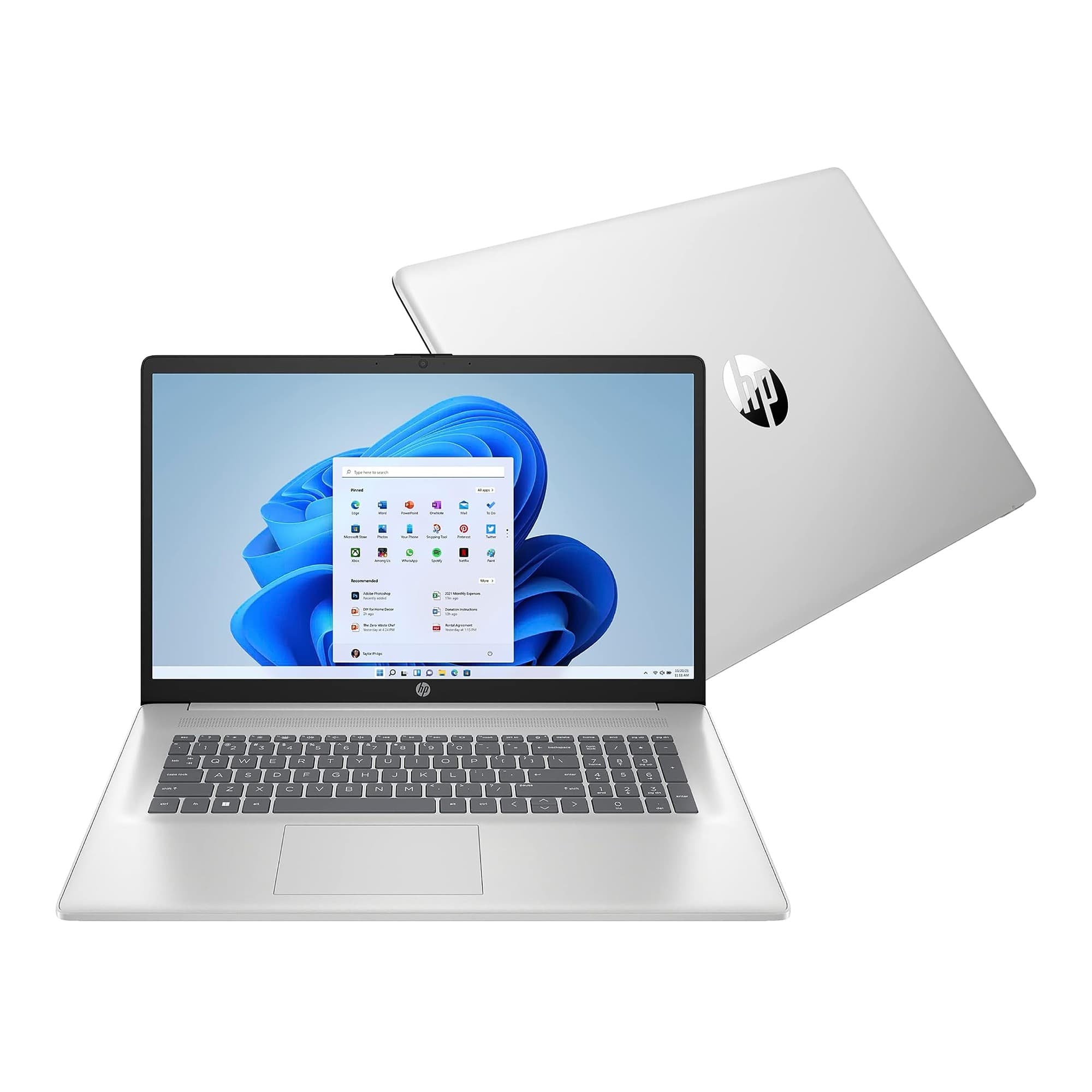 Notebook Hp 17.3'' Ryzen 5 8gb 512gb Win11