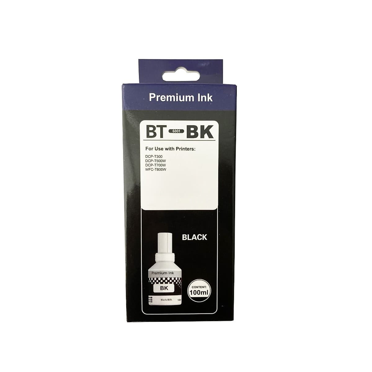 Botella De Tinta Office Partner Para Brother Bt-6001bk