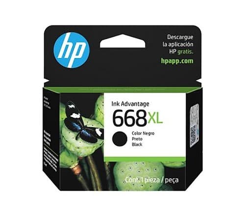 Hp 7fp39vl (668)Xl Negro 2975 400 Copias