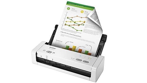 Escáner De Escritorio Inalámbrico Compacto Brother Ads-1250w