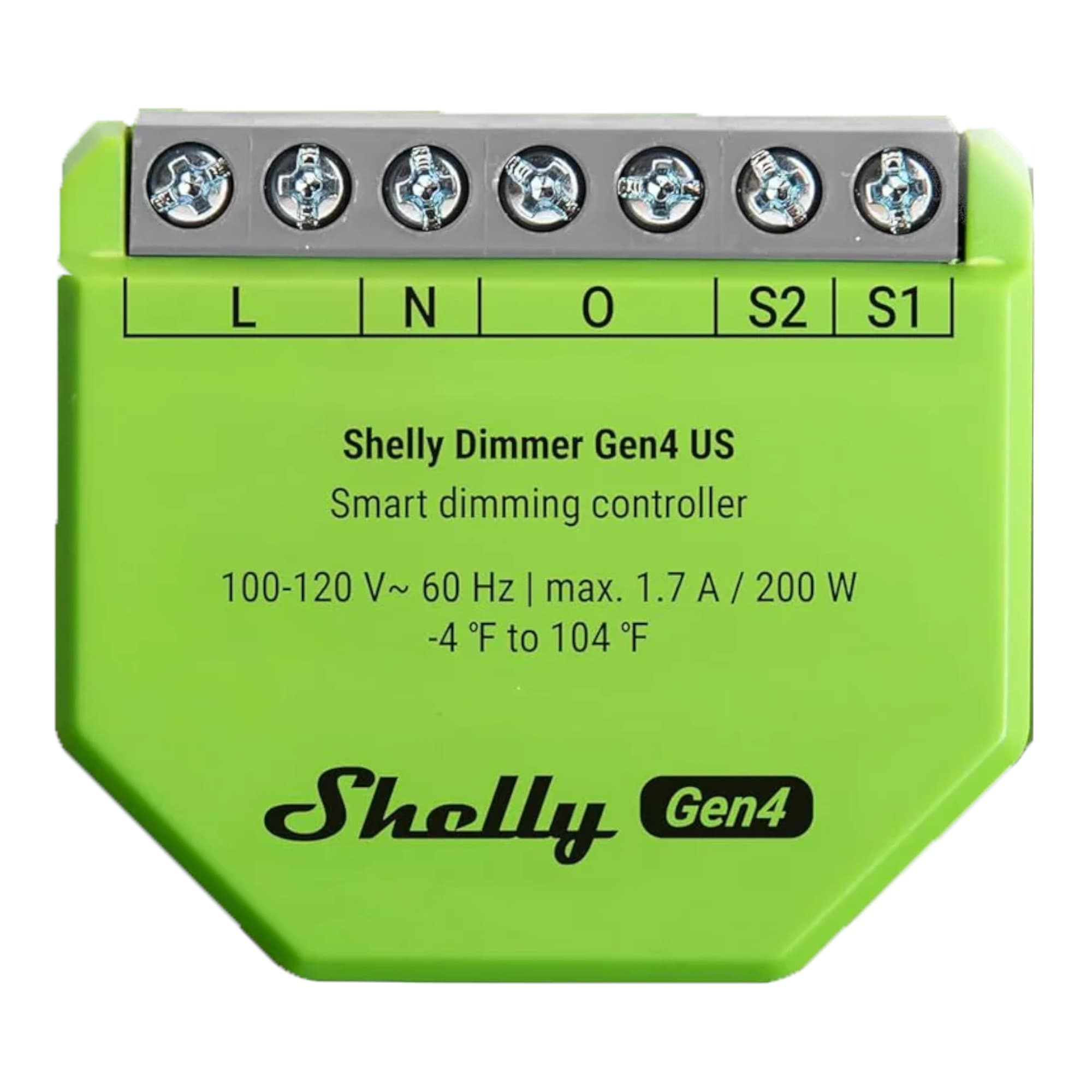 Dimmer Inteligente Shelly Wifi Bluetooth Zigbee Gen4 200w