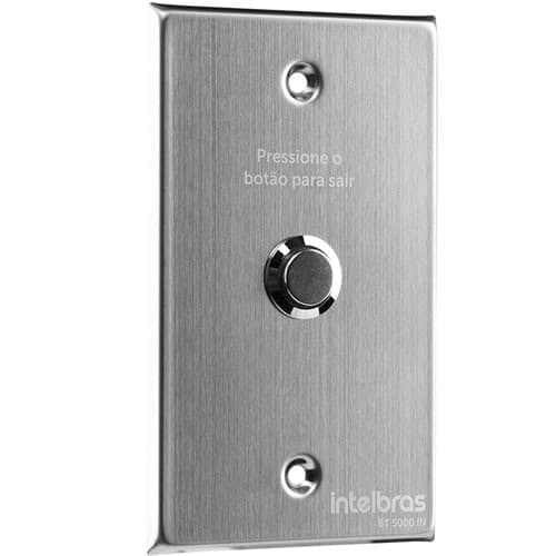 Porteria Pulsador Salida Bt 5000 In C/Tapa P/Registro Intelbras