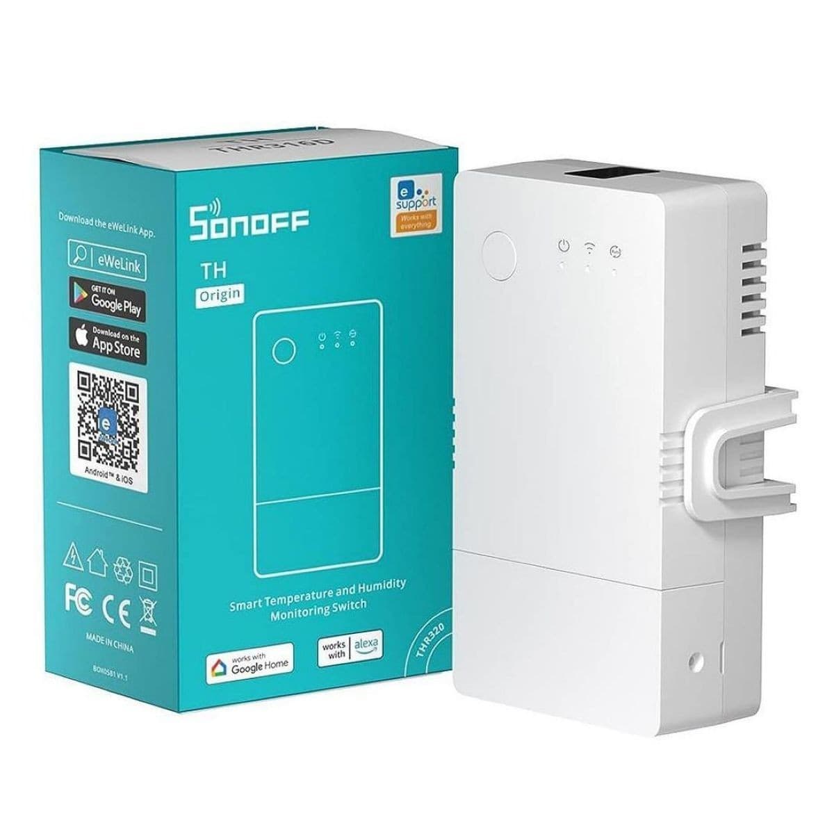 Sensor Hub Sonoff Wifi Temperatura Y Humedad