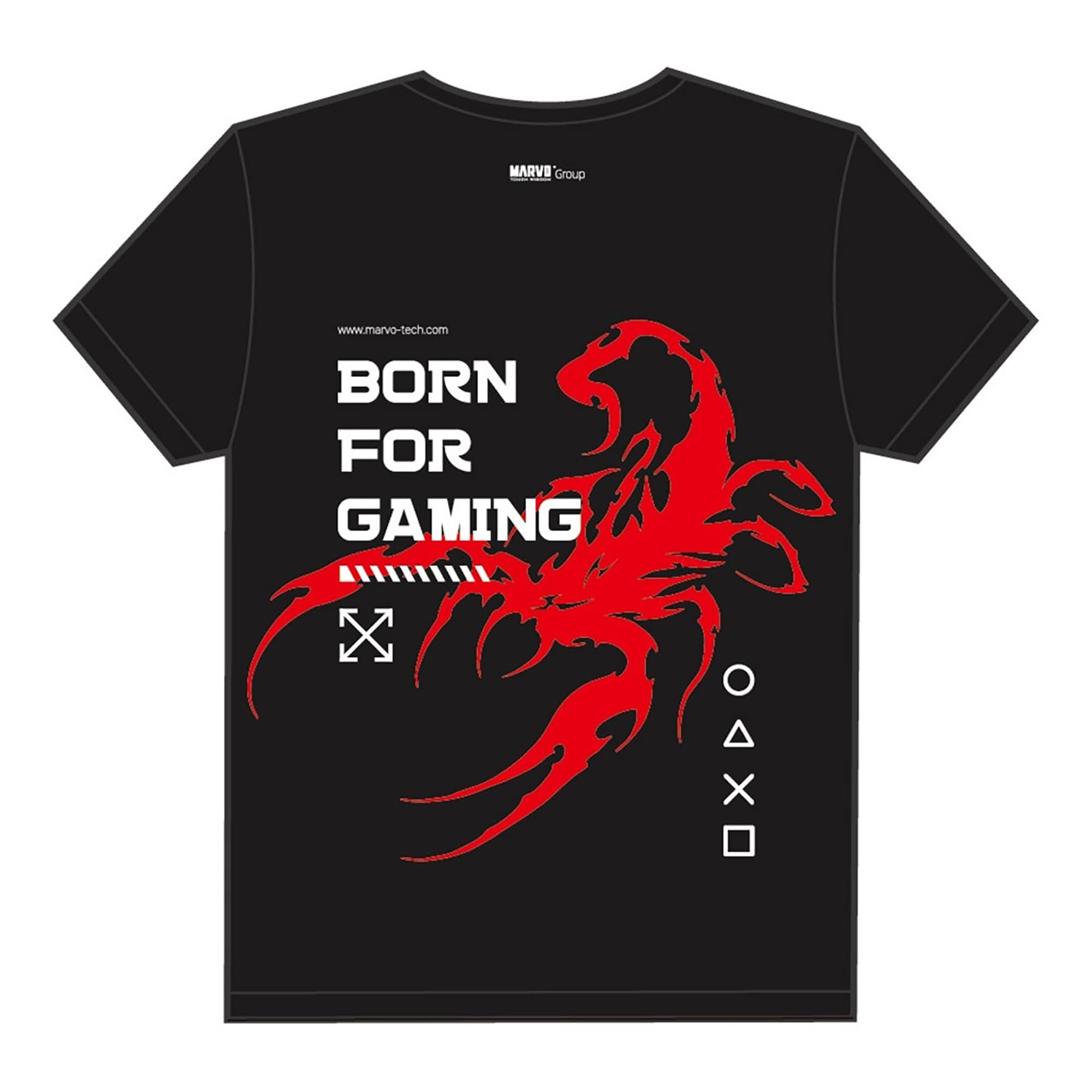 Remera Marvo Scorpion Algodón L