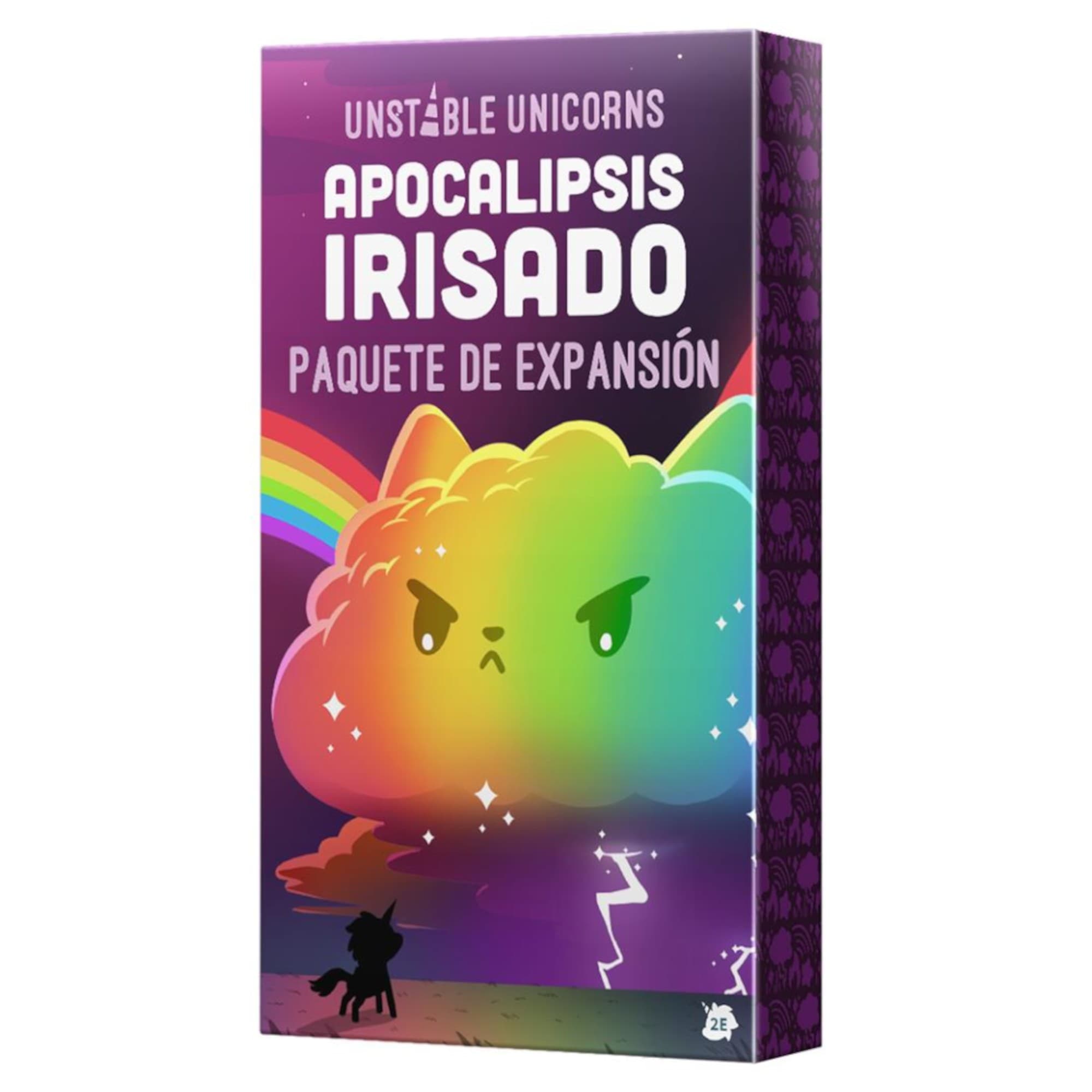 Expansión Juego De Mesa Unstable Unicorns Apocalipsis Irisado +8