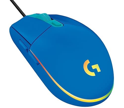 Logitech 910-005795 Mouse G203 Gaming Blue Light Usb P/Promo**