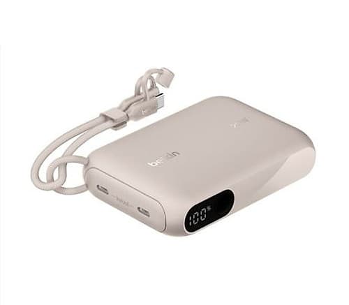 Belkin Bpb027fqsd Powerbank Boostcharge 10.000 Mah C/Cable Usb-C Arena