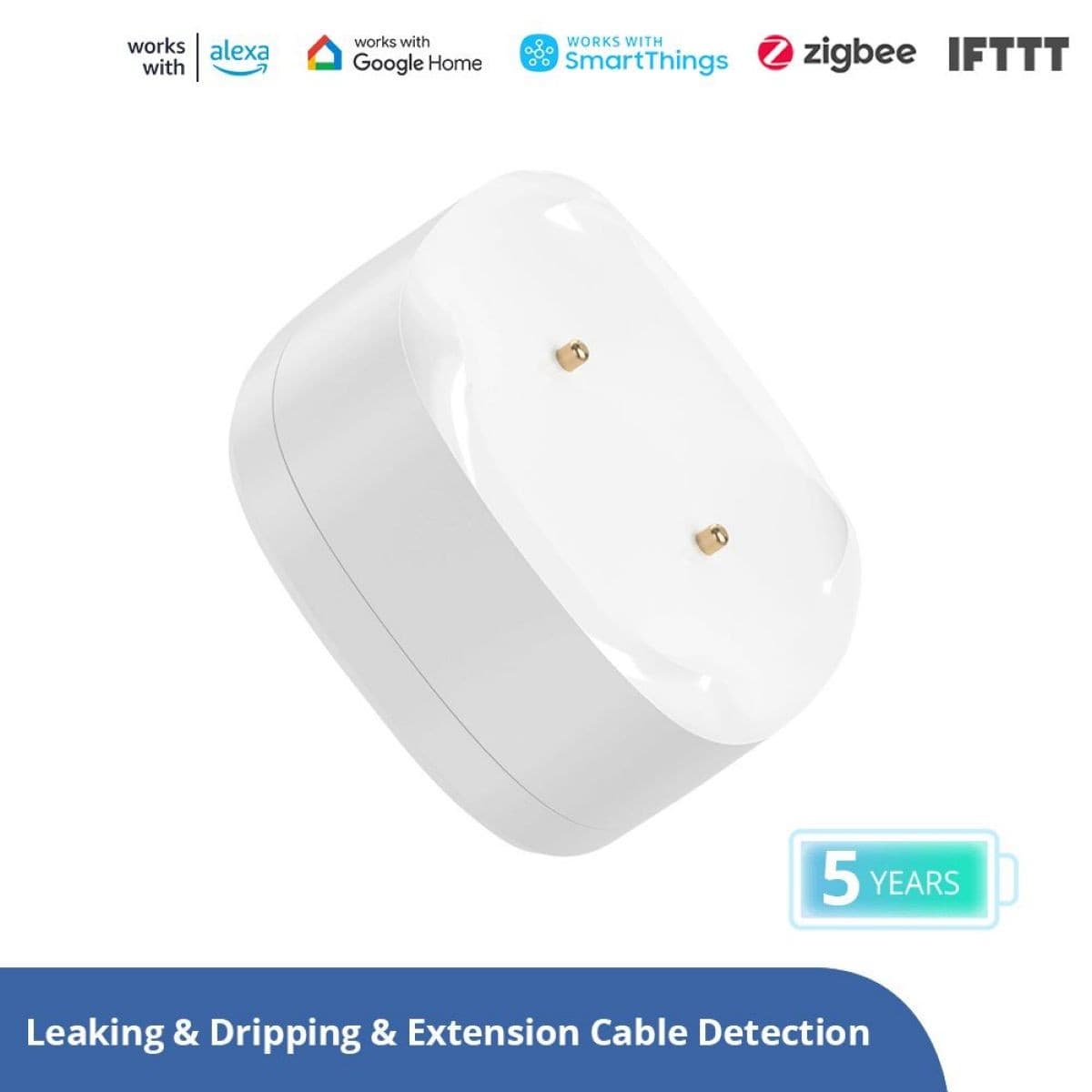 Sensor Sonoff Snzb-05p Fugas De Agua Zigbee