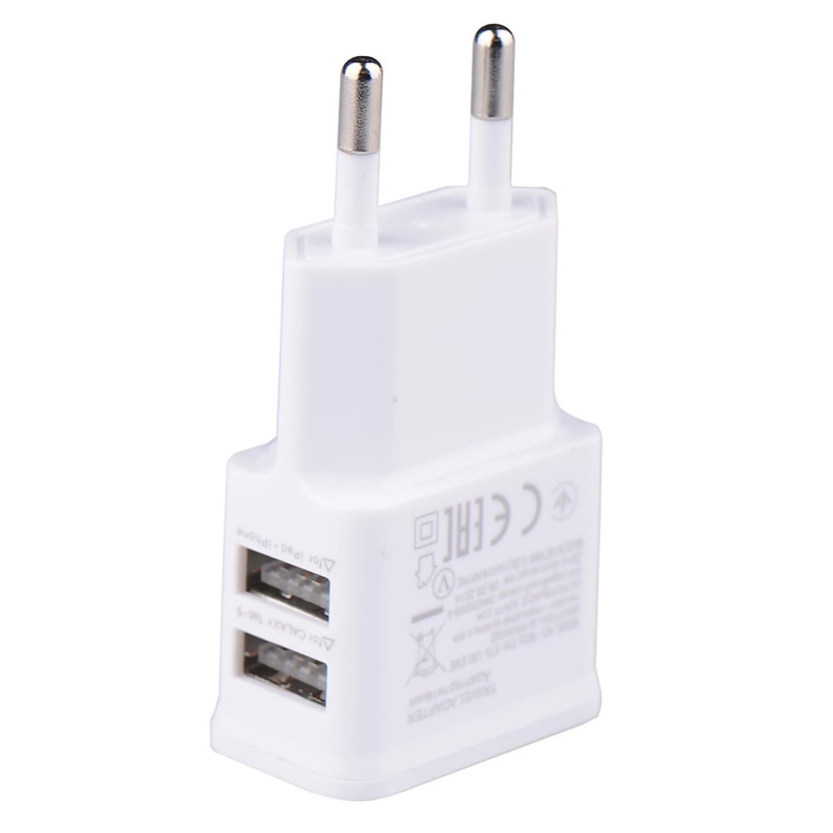 220v A Usb H - Doble - 2 A - Blancos