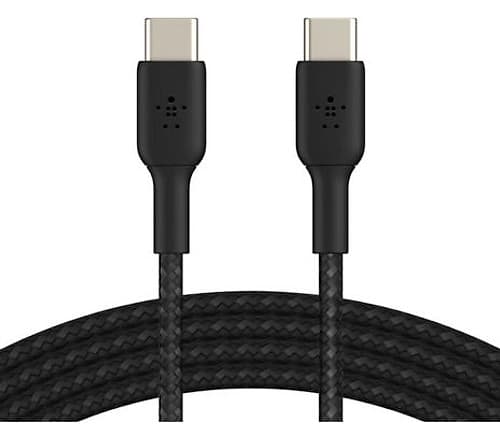 Belkin Cab004bt1mbk Cable Usb-C A Usb-C 60w Braided 1m Black