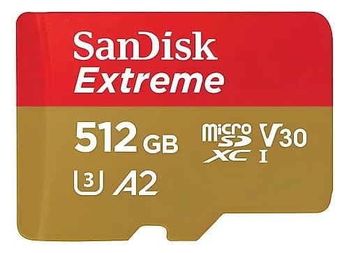 Sandisk Extreme - Tarjeta De Memoria Flash (Adaptador Microsdxc A Sd Incluido) - 512 Gb