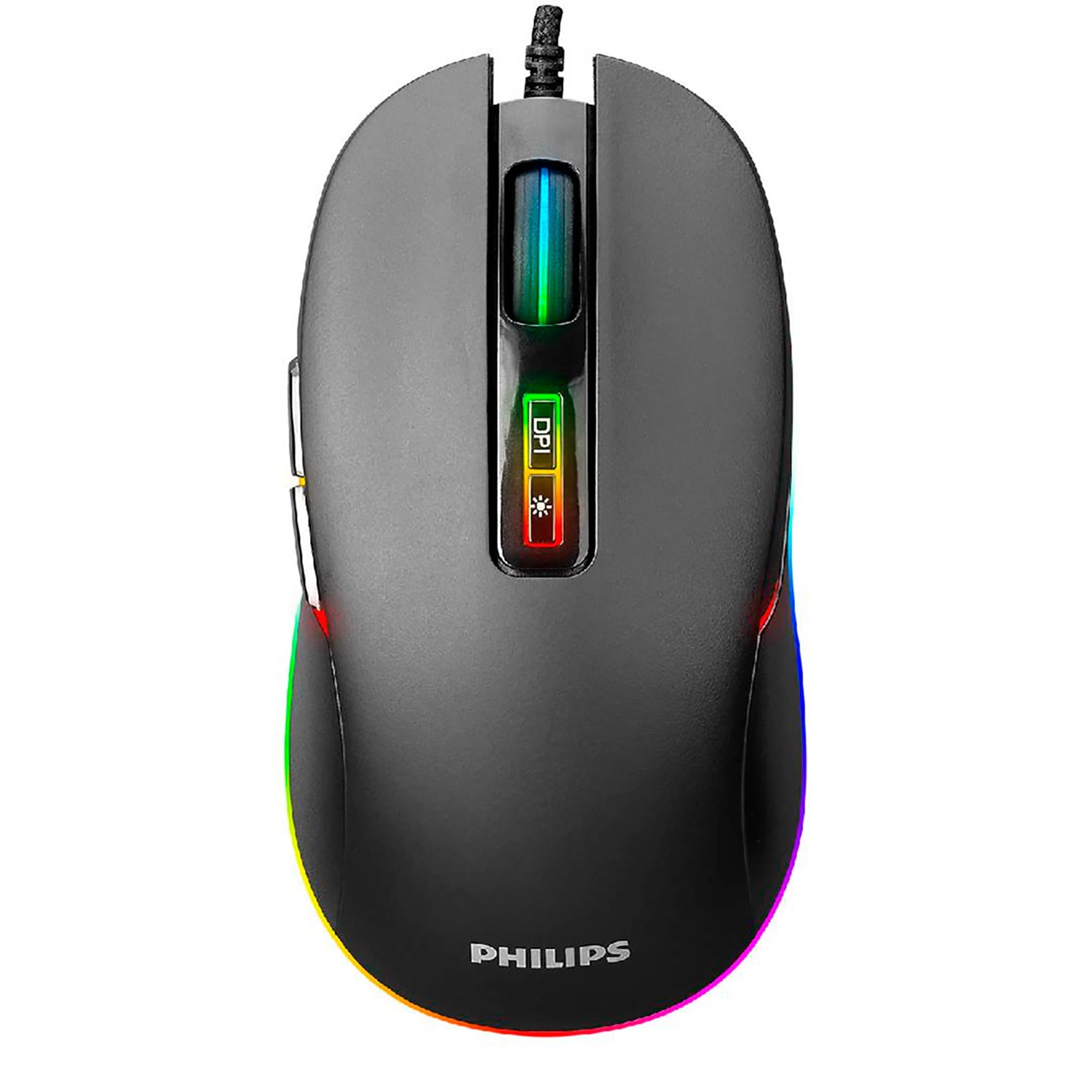 Mouse Gaming Philips G414 3600dpi Iluminación Rgb