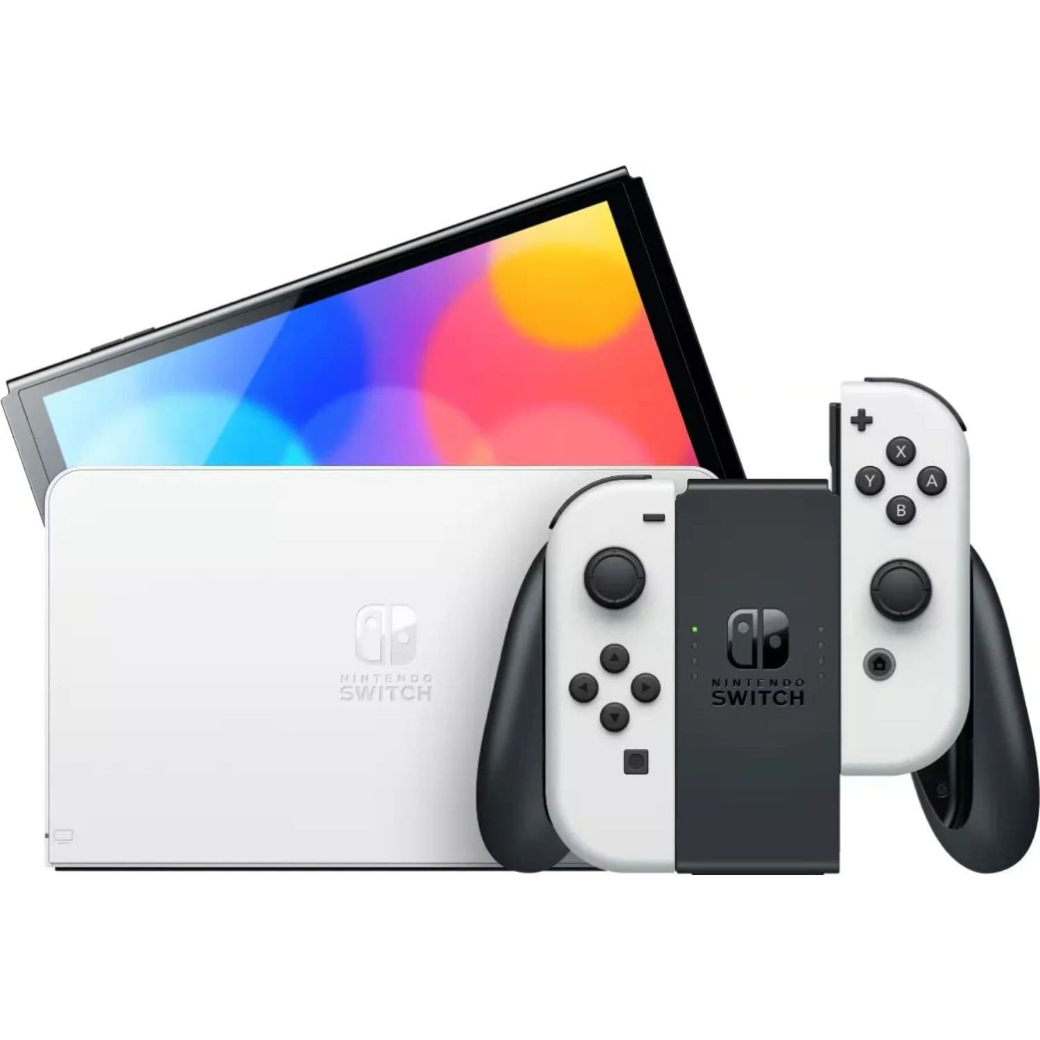 Consola Nintendo Switch Oled + Control Joy-Con Super Mario Bros. Wonder